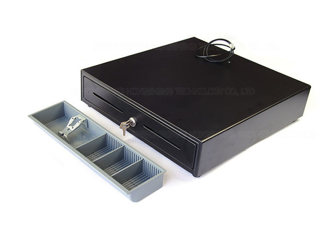 Bandeja 405x420x90 400C de la fila de la interfaz USB una del cajón del efectivo del metal de PortableIvory
